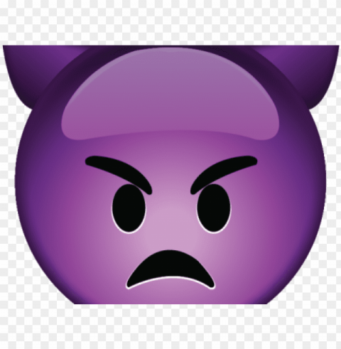 urple devil emoji Transparent PNG images for design