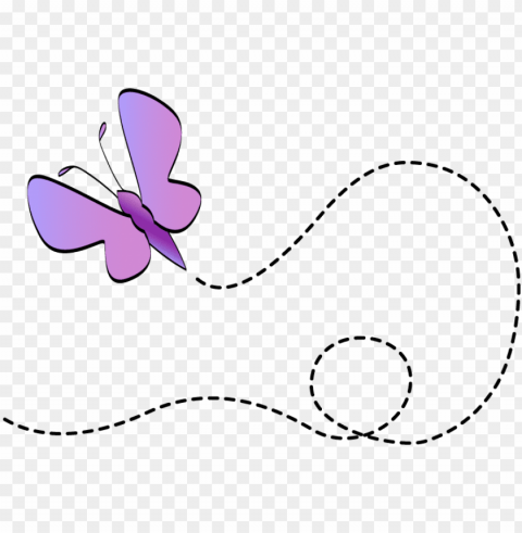 urple flower clipart butterfly clip - butterfly clip art flyi Isolated Design Element on PNG