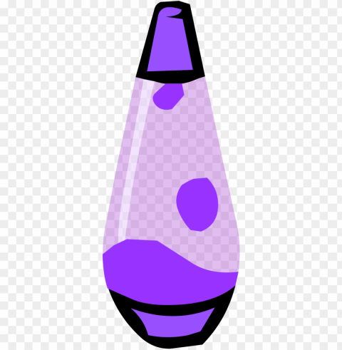 urple lava lamp - lava lamp clipart Clean Background Isolated PNG Design