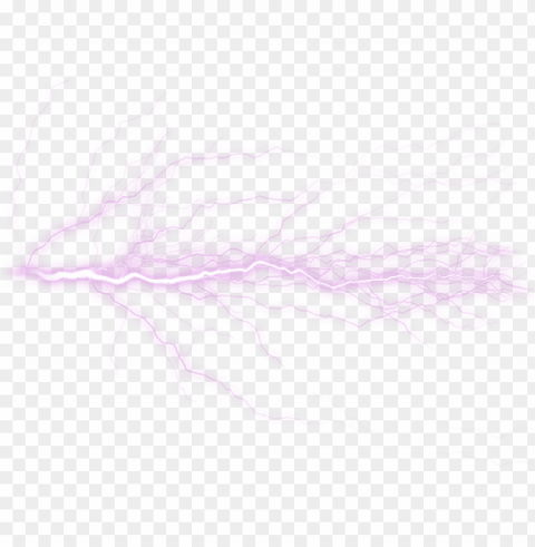 urple lightning - sketch Transparent Background PNG Isolated Design