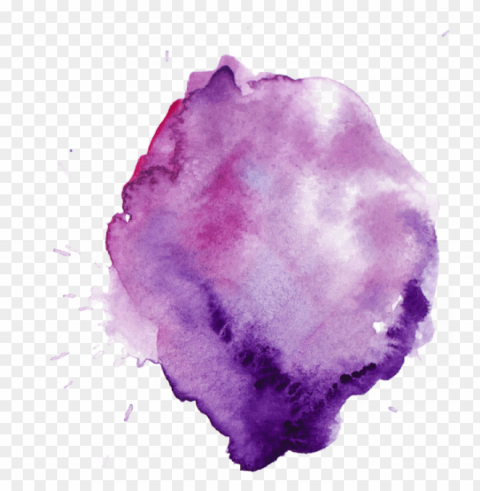 urple watercolor stain HighResolution Transparent PNG Isolated Item
