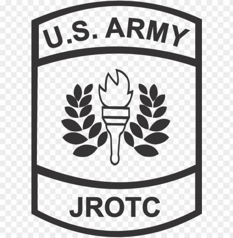 us army jrotc - us army jrotc black and white PNG clipart with transparency