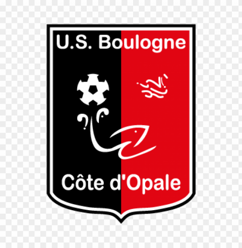 us boulogne cote dopale vector logo Isolated Subject on HighQuality Transparent PNG