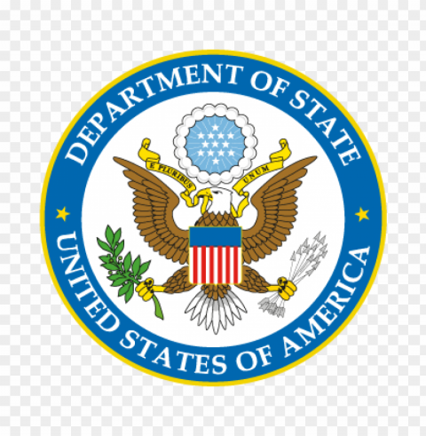 us department of state vector logo free Isolated PNG Graphic with Transparency