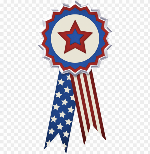 usa flag decor - 4th of july ribbons PNG images alpha transparency