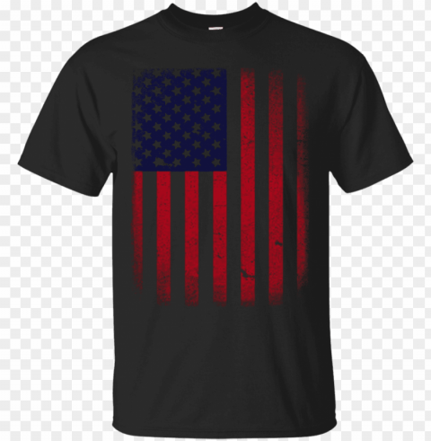usa flag t-shirt 4th july 4 red white blue stars - one piece burger king shirt Transparent PNG Image Isolation