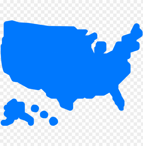 usa map filled icon - usa icon Clean Background PNG Isolated Art