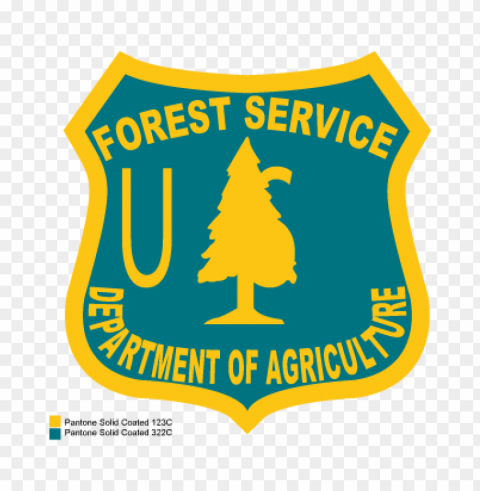 usda forest service vector logo free download Isolated Item on Transparent PNG