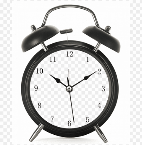 use any photo or logo or text custom twin bell alarm - alarm clock HighQuality Transparent PNG Isolated Object