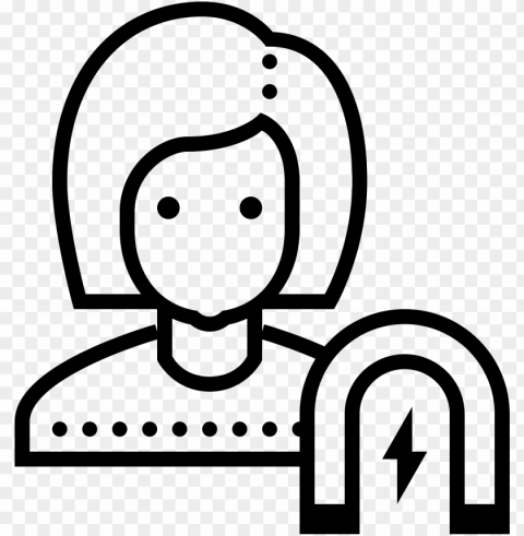 user engagement female icon - icon cozinheira Clean Background PNG Isolated Art