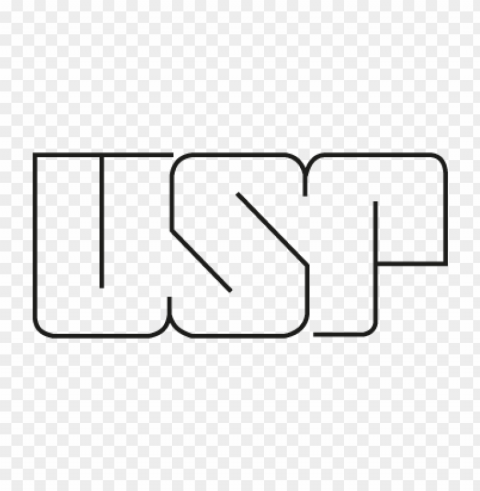 usp vector logo free Isolated Subject on HighQuality PNG