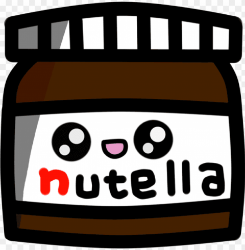 utella tumblr - nutella dibujo Transparent Background PNG Isolation PNG transparent with Clear Background ID cea26026