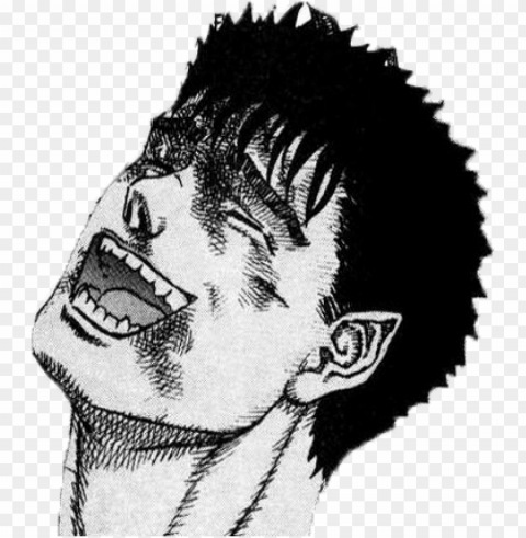 Uts Laughing - Puck Berserk Meme HighQuality PNG Isolated Illustration