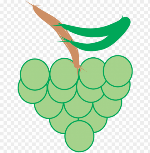 #uva #uvas #verde #green #fruta #frutas #fruit #fruits Isolated Icon with Clear Background PNG