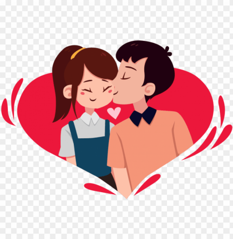 valentine day couple HighQuality Transparent PNG Object Isolation PNG transparent with Clear Background ID e7165d03