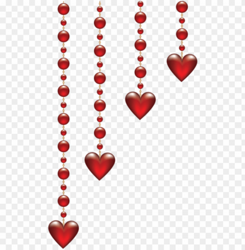 valentine's day hanging hearts transparent clip - valentines day hanging hearts Free download PNG images with alpha transparency