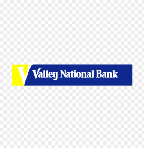 valley national bank vector logo Transparent PNG Isolated Item