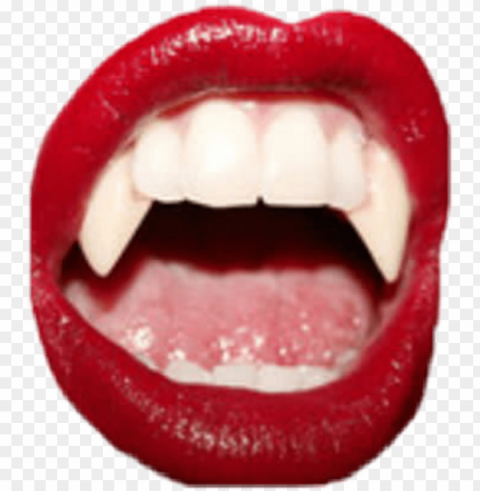 vampire sticker - aesthetic red PNG files with alpha channel