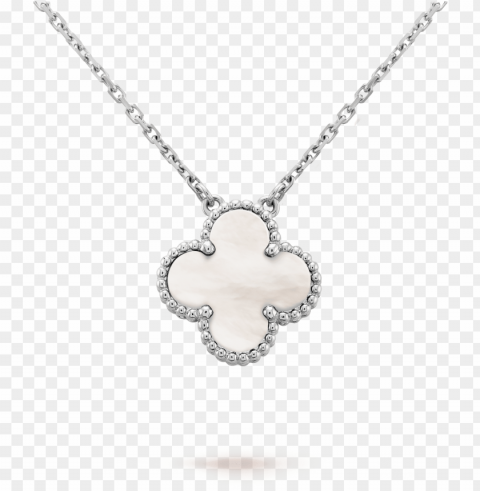 Van Cleef And Arpels Necklace Isolated Character With Transparent Background PNG