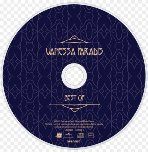 vanessa paradis best of cd disc image - vanessa paradis folies bergeres Transparent PNG Isolated Graphic with Clarity