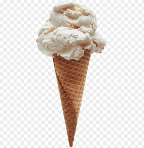 vanilla ice cream PNG photo with transparency