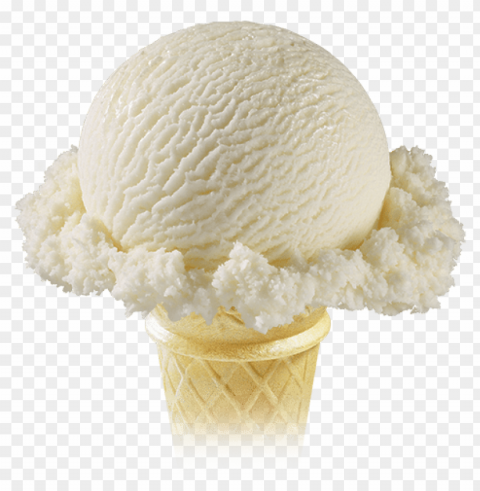 vanilla ice cream PNG photo without watermark