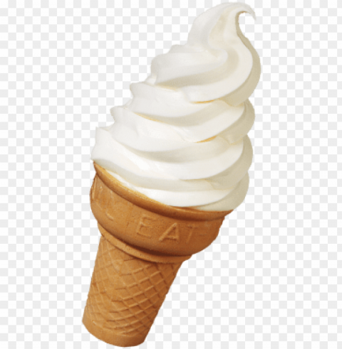 vanilla ice cream download - whipped cream ice cream cone Isolated Character on Transparent Background PNG