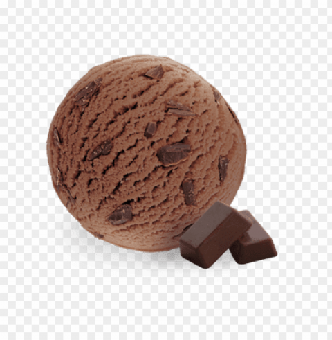 vanilla ice cream scoop Free PNG file