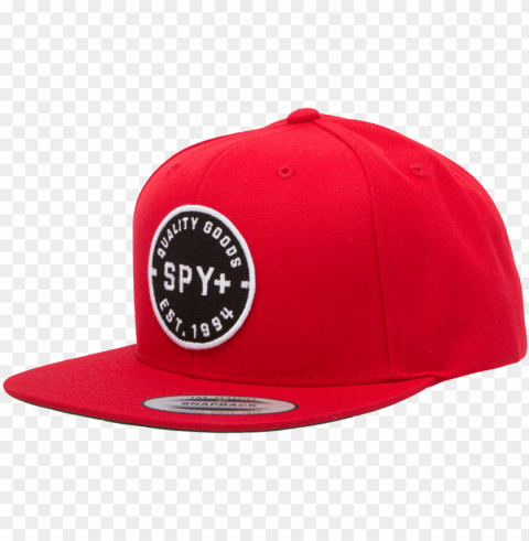 variations - spy optic circle snapback hat - black - one size fits PNG images with no watermark