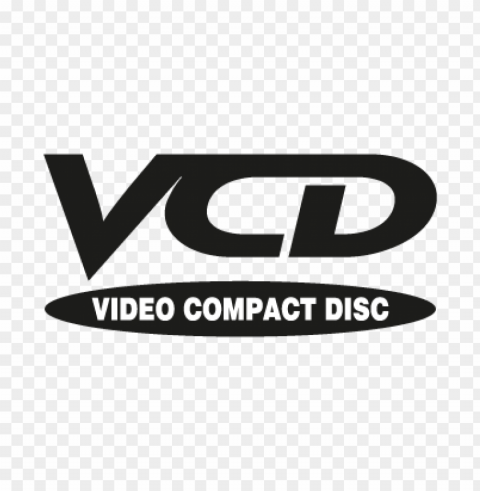 vcd vector logo download free PNG with cutout background