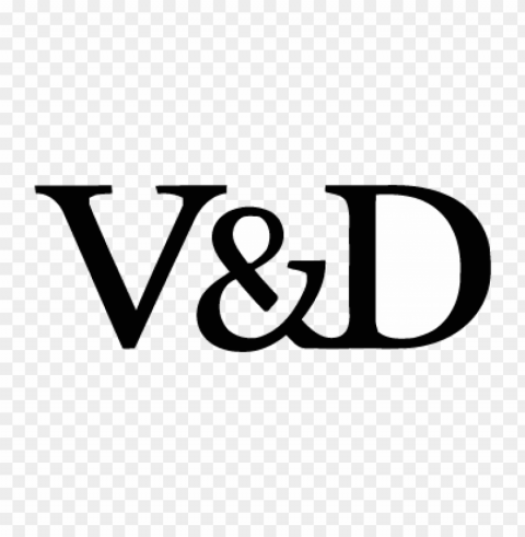 v&d new vector logo download Clear PNG graphics free