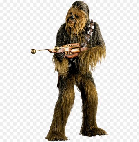 vector black and white library chewbacca transparent - star wars chewbacca transparent PNG with no background required