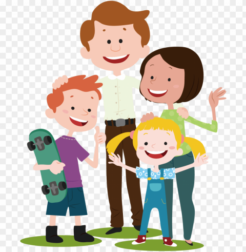 vector cartoon family - family cartoon transparent PNG images without restrictions