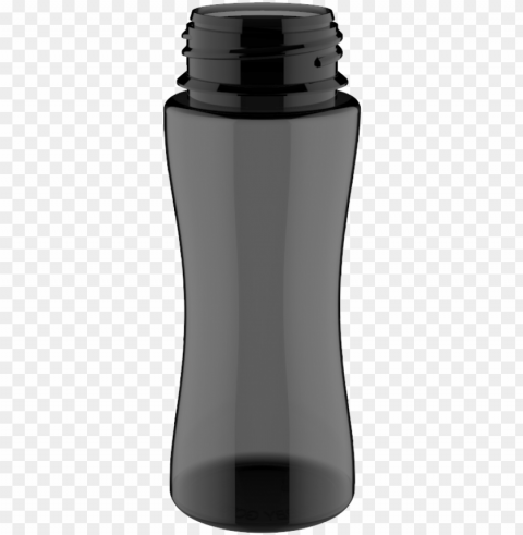 Vector Free Stock Bottle Transparent 200ml - Black4 PNG For Presentations
