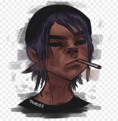 vector free stock gorillaz phase stu pot d by lullalay PNG with no bg