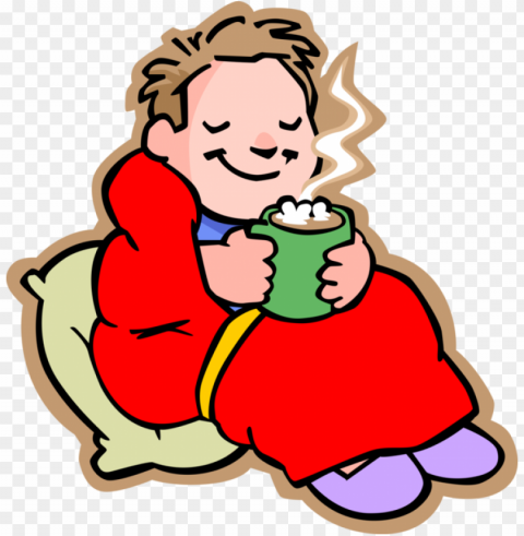 vector illustration of primary or elementary school - drinking hot chocolate PNG picture