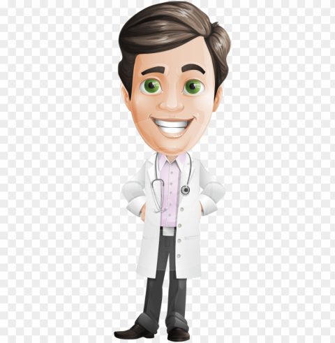 vector male character dr matthews gp graphicmama - mascote de medico em High-resolution transparent PNG files