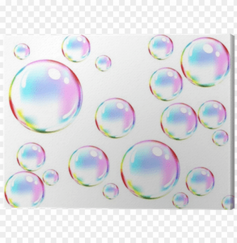 vector of colored soap bubbles canvas print pixers - soap bubbles drawi Clear Background Isolation in PNG Format
