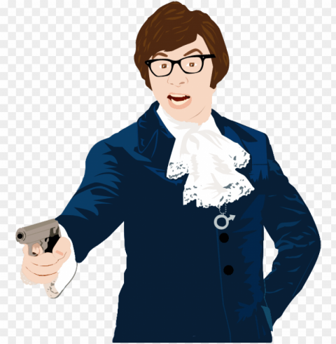 vector power art - austin powers pixel art PNG photos with clear backgrounds