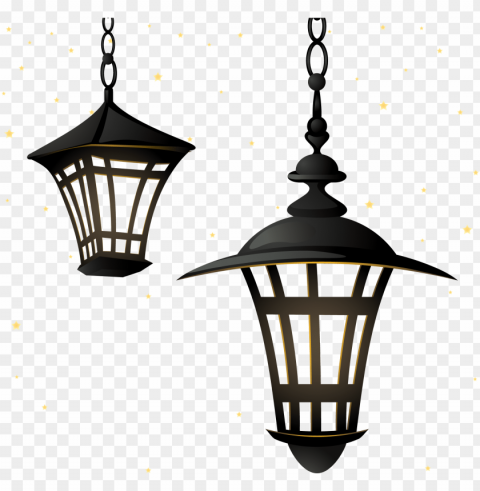 vector street light lamp chandelier lighting retro - vector lampion ramadhan Transparent PNG pictures complete compilation