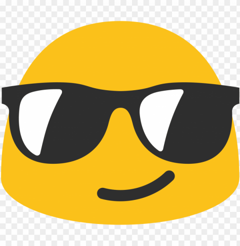 vector sunglasses emoji - google emoji sunglasses PNG images without licensing