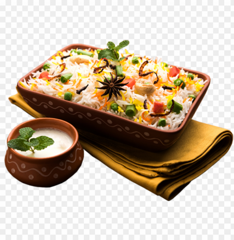 veg-biryani1 - revive the restro cafe ahmedabad menu PNG with Isolated Object