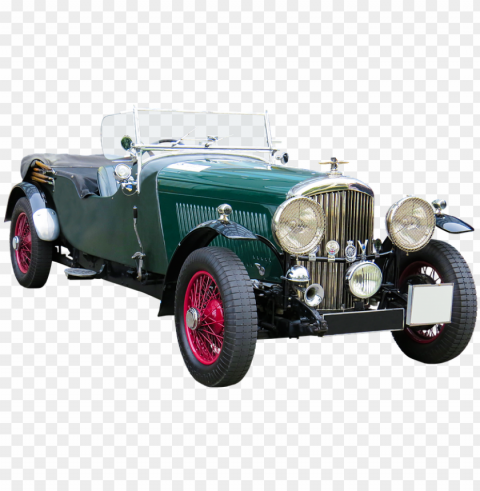 vehicle traffic automotive oldtimer bentley - car Isolated Icon in HighQuality Transparent PNG