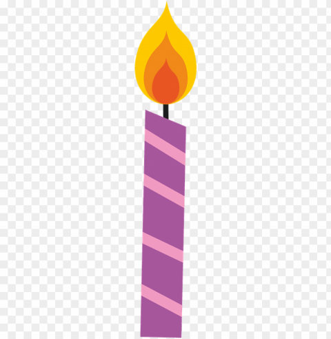 velas cumpleaños Isolated Character in Clear Transparent PNG