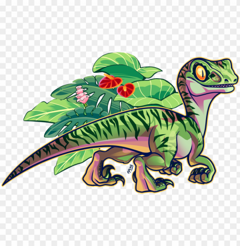 velociraptor dinosaur fauna organism velociraptor fictional - raptor cartoo PNG objects