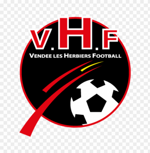 vendee les herbiers football vector logo Isolated Item in HighQuality Transparent PNG