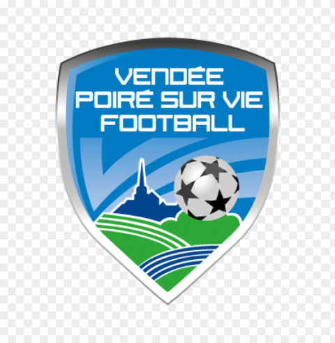vendee poire-sur-vie football 2012 vector logo Isolated PNG Object with Clear Background