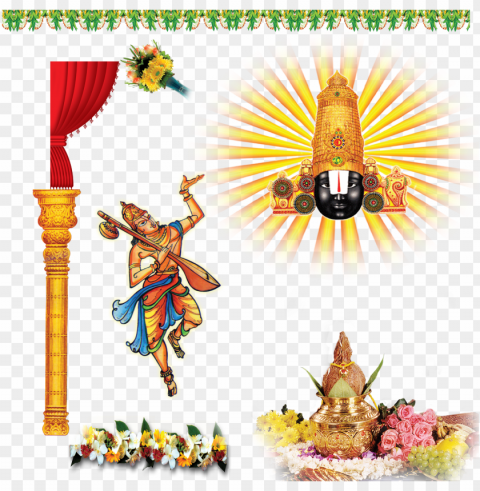 venkateswara transparent - sri venkateswara swamy PNG without background