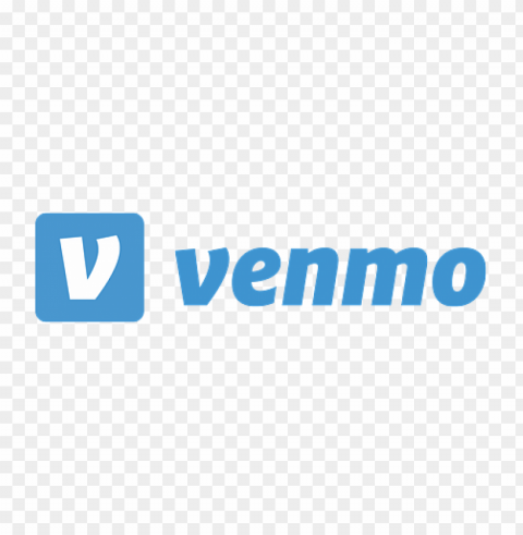 Venmo Logo PNG Graphic Isolated On Clear Backdrop