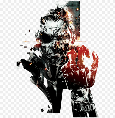 venom - metal gear solid v the phantom pain art PNG images with alpha channel diverse selection PNG transparent with Clear Background ID 3158acb8